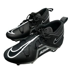Nike Alpha Mens Shoes Pro Menace 3 Football Cleats Black Size 11